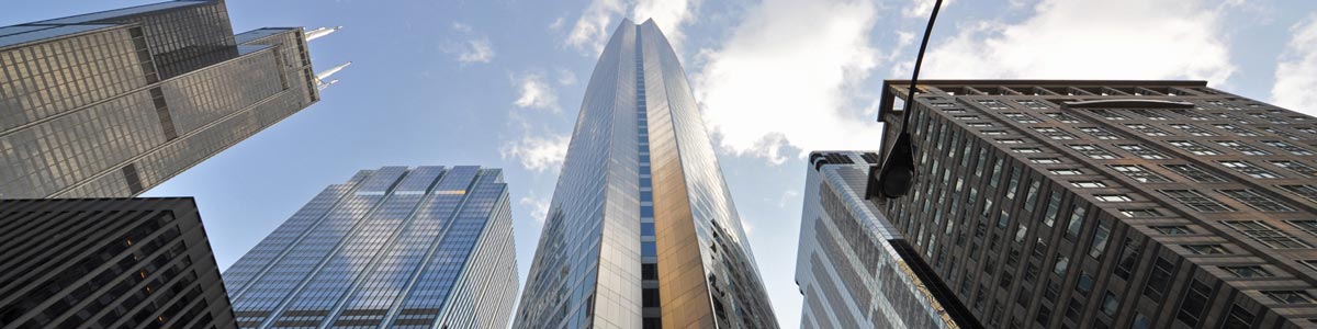Skyscrapers or High-rise buildings